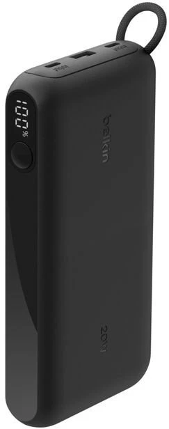 Belkin išorinė baterija BoostCharge 20000 mAh 20 W su skaitmeniniu ekranu BPB028hqBK