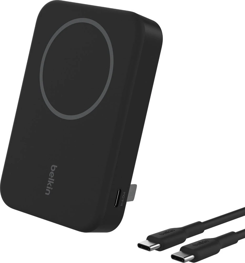 Belkin BoostCharge Pro magnetinis maitinimo blokas su Qi2 15W 10K | 10000 mAh | Juodas