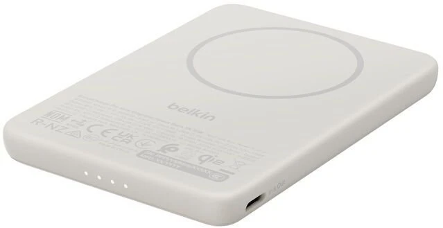 Powerbank Belkin BoostCharge Slim 5000 mAh Smėlio spalvos (BPD021HQSA)