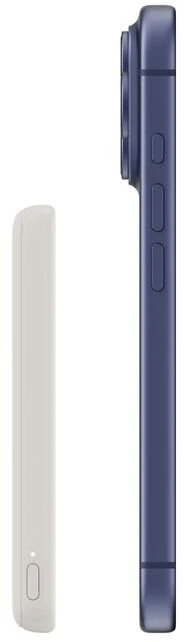 Powerbank Belkin BoostCharge Slim 5000 mAh Smėlio spalvos (BPD021HQSA)