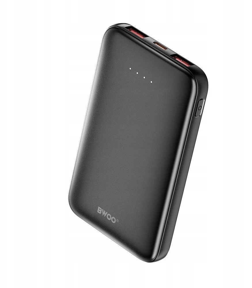 Canyon BWOO išorinė baterija P72 QC 22.5W PD 20W 5000 mAh su 2 x USB-A prievadais ir 1 x USB-C prievadu, juoda