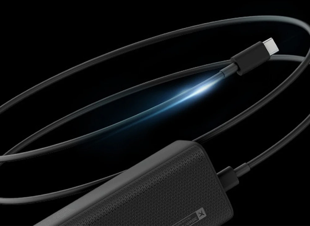 Powerbank Cuktech CKPB100PGLBL 150W 10000mAh USB-C USB-A – juodos spalvos