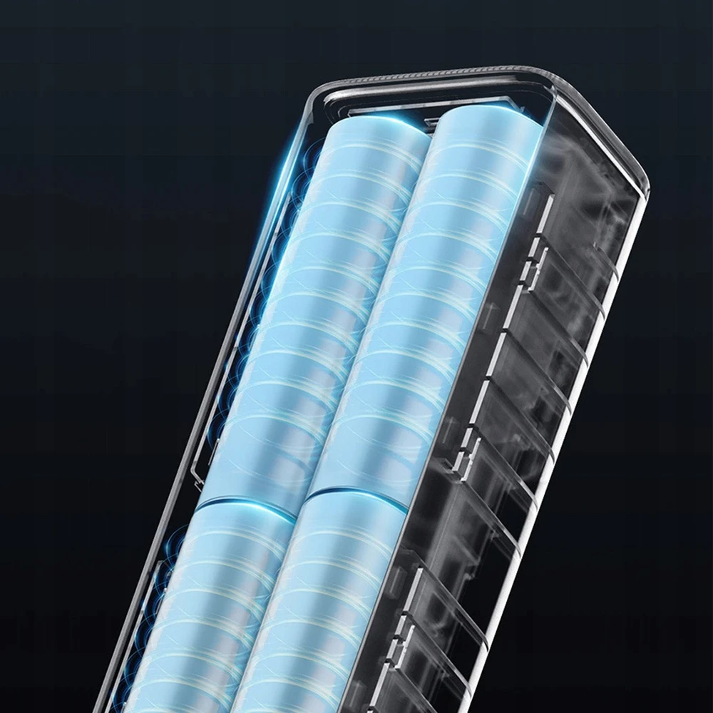Powerbank Cuktech CKPB100PGLBL 150W 10000mAh USB-C USB-A – juodos spalvos
