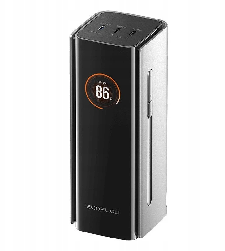 Nešiojamoji baterija „EcoFlow RAPID Pro 20000 230W“ (su integruotu 100 W laidu)