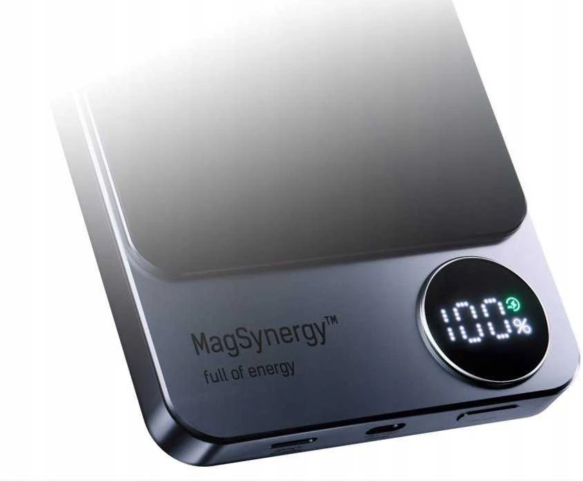 Fixed Power bank | MagZen | 6000 mAh | Juodas