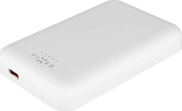 Fixed Fiksuotas MagZen Power Bank | FIXZENM-6-WH | 6000 mAh | USB-C | Baltas