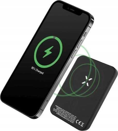 Fixed Fiksuotas MagZen Power Bank | FIXZENM-6-WH | 6000 mAh | USB-C | Baltas