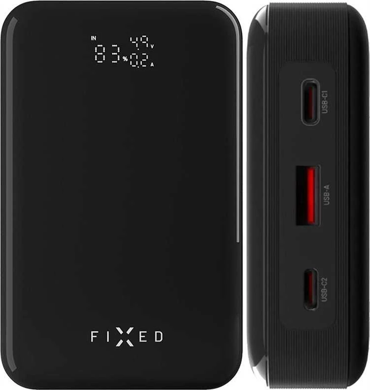 Fixed Ištaisyta | Zen 20 Pro su LCD ekranu Power bank | FIXZENP-20-BK | 20000 mAh | Juodas