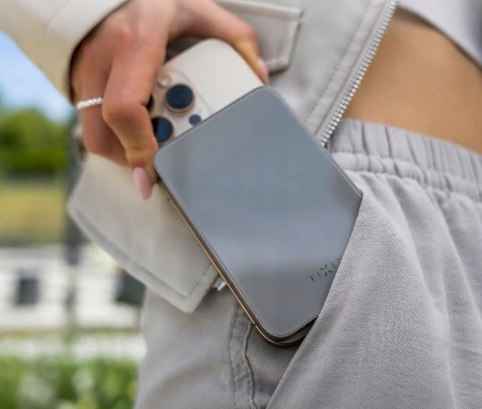 Fixed Fiksuotas „MagZen 10 Crystal Qi2“ 10000 mAh 20W titanas