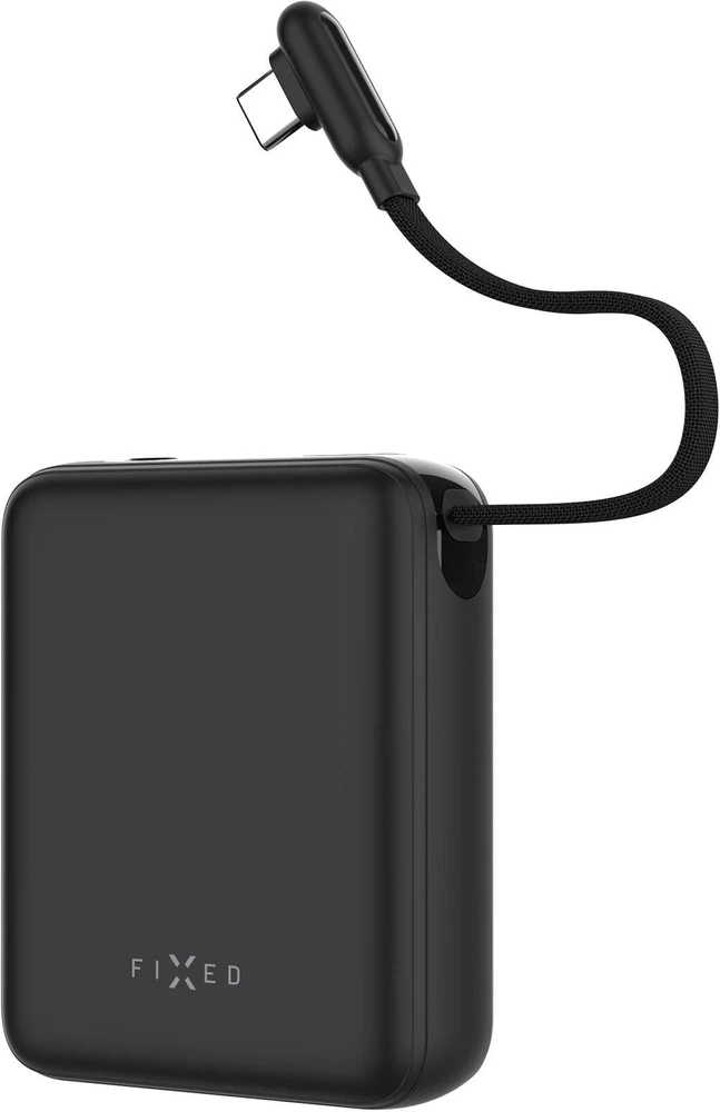 FIXED Zen 10 Loop Powerbank, 30W, 10 000 mAh, blac