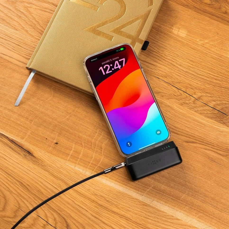 Fixed | Zen 5 Plug-in 20W Powerbank | FIXZEN-5PL-BK | 5000 mAh | USB-C: DC 5V/3A, 9V/2.22A, 12V/1.67A 20W MAX | Juodas