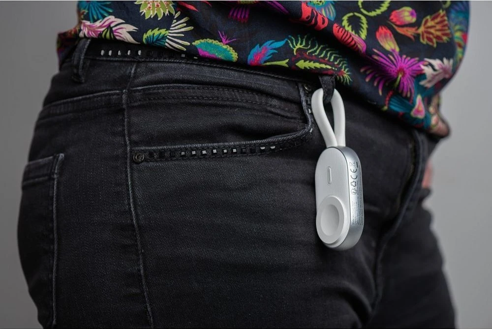 FORCELL F-ENERGY Mini Power Watch Powerbank 1A 2,5W 1200 mAh baltas