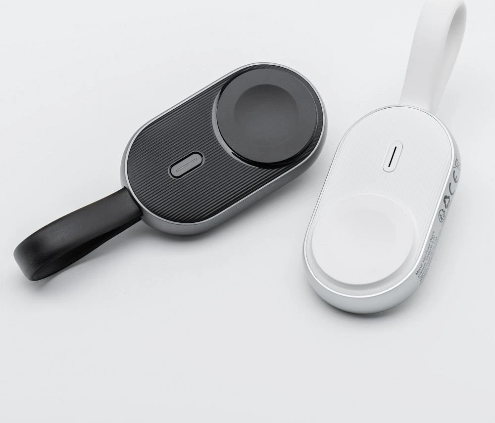 FORCELL F-ENERGY Mini Power Watch Powerbank 1A 2,5W 1200 mAh baltas