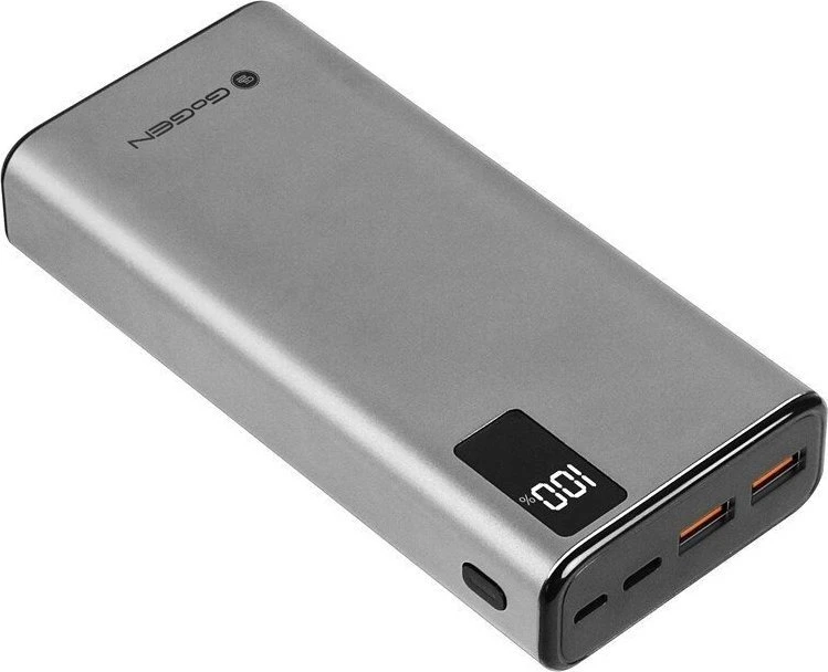 Powerbank GoGEN PB200008S 20000 mAh Sidabrinė