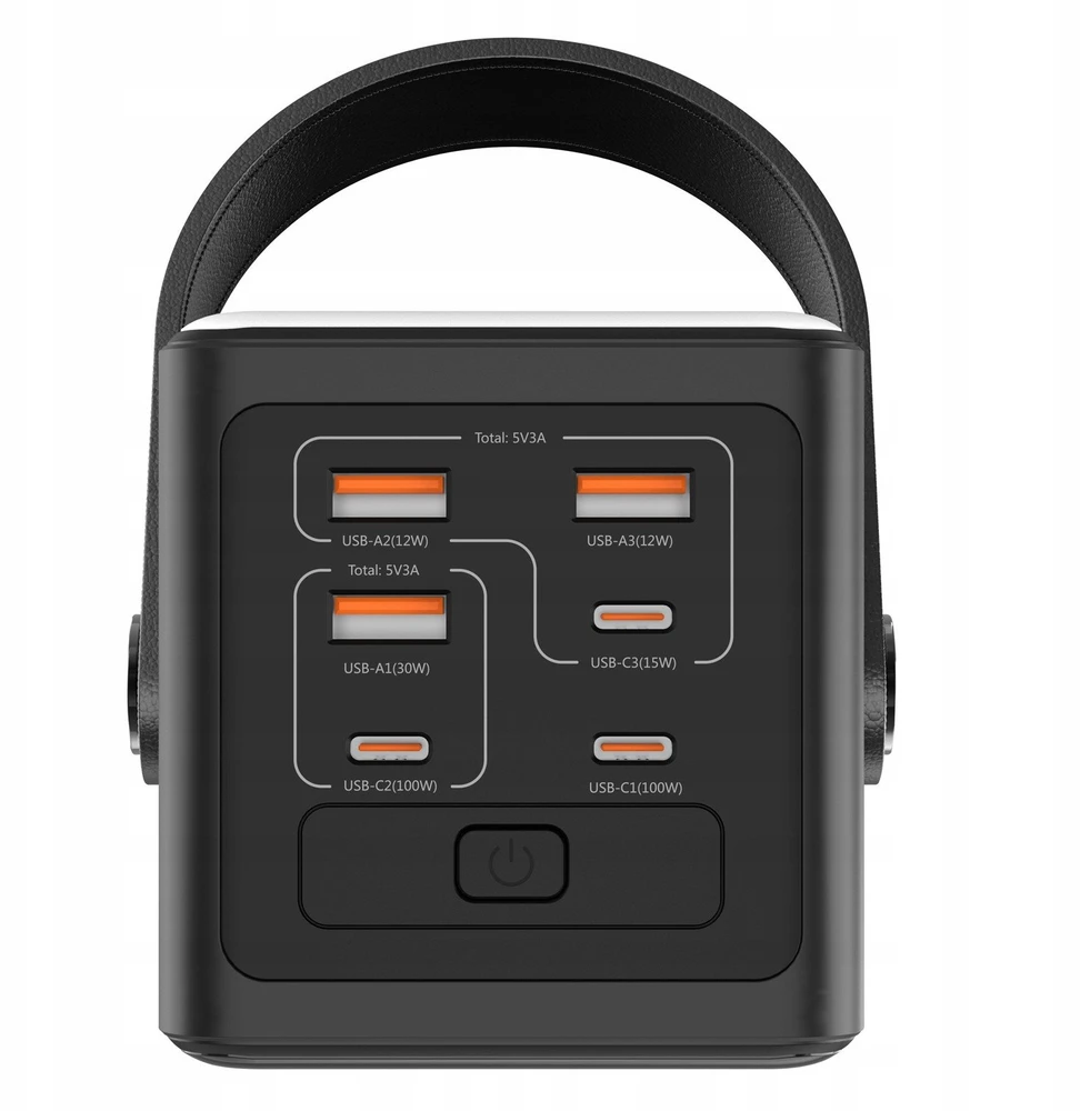 Powerbank GoGEN PB600002B 60000mAh Juodas (AKGQGSLP00C0)