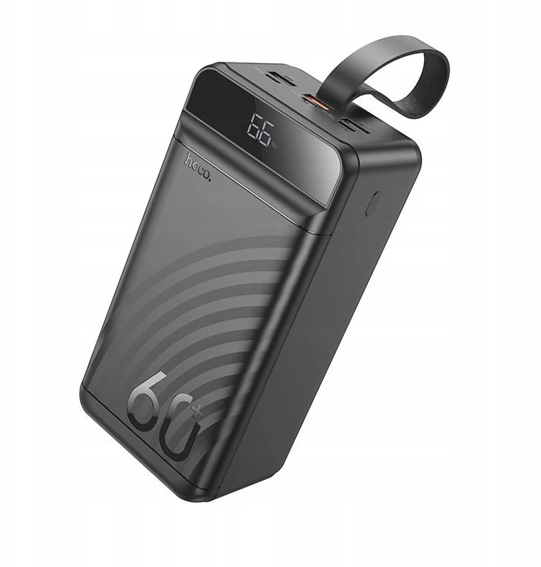 Powerbank Hoco 60000 mAh QC PD 3A 22,5W J123C juodas
