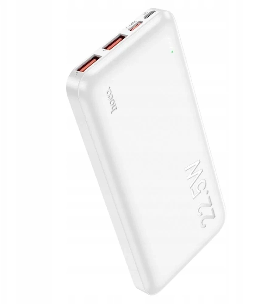Powerbank Hoco 10000 mAh QC PD 3A 22.5W J101 baltas