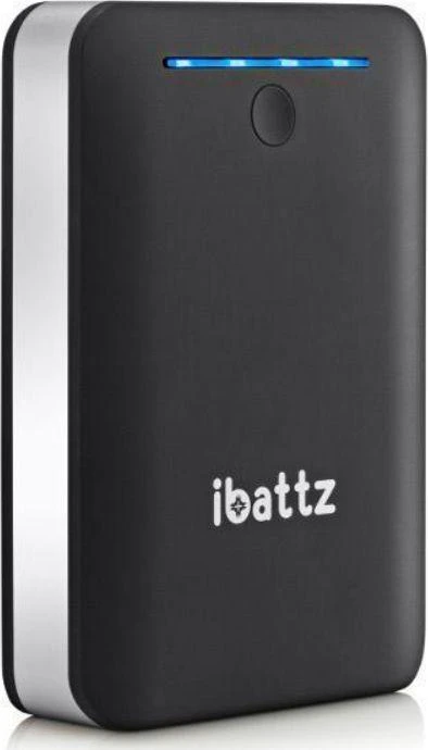 Powerbank iBattz BattSTation Tough Pro 12000mAh Juodai-sidabrinė