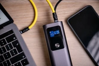 Išorinė Baterija - Newell Vayu 27 000 mAh PD 140 W Grafito spalvos