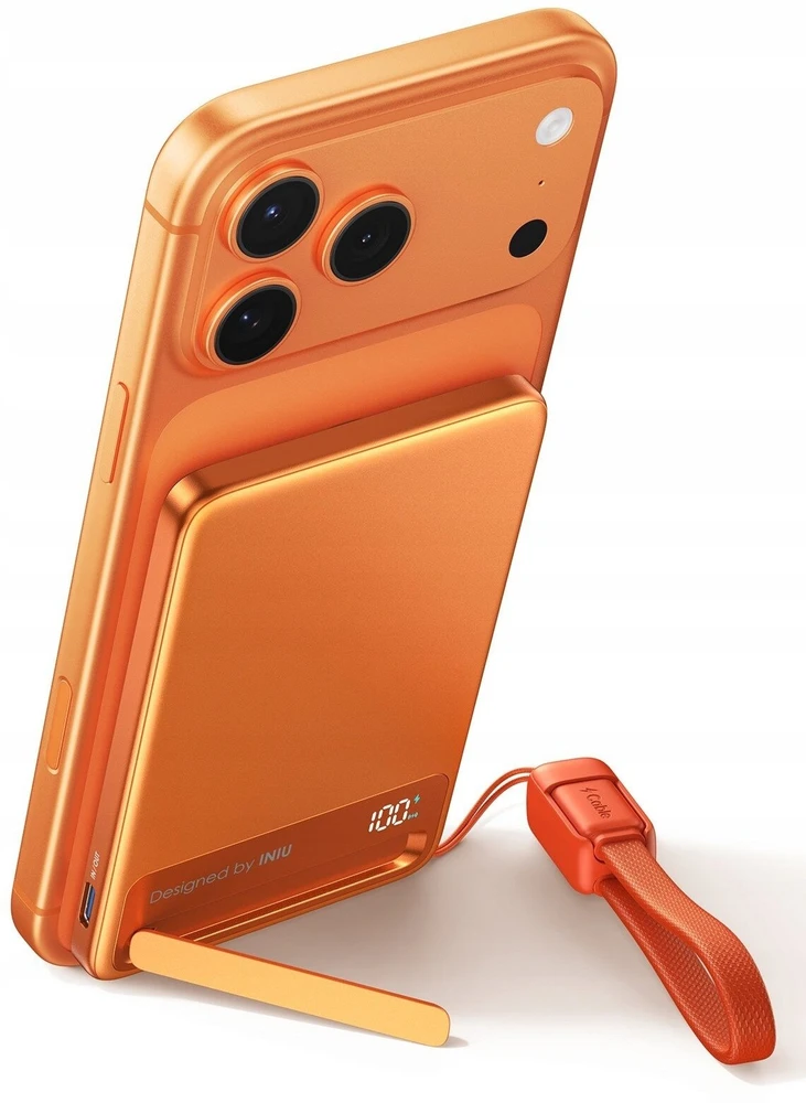 Powerbank INIU MagPro Slim 5000 mAh Oranžinė (MO-IU-P022)