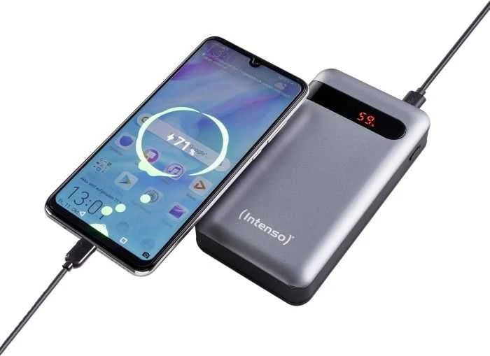 POWER BANK USB 20000MAH QC3.0 / ANTHRACITE PD20000 INTENSO
