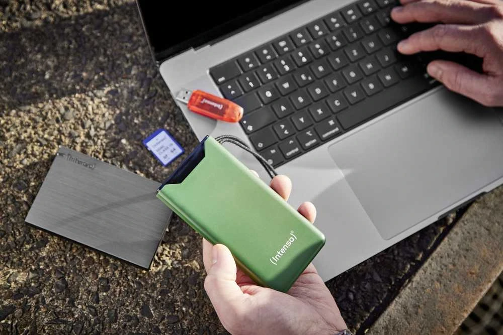 Powerbank Intenso F10000 10000 mAh Žalias (7332037)