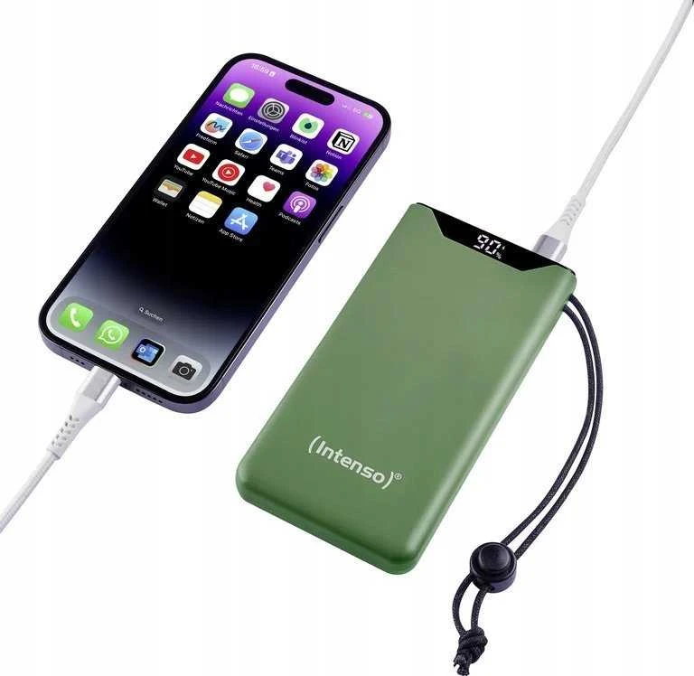Powerbank Intenso F10000 10000 mAh Žalias (7332037)