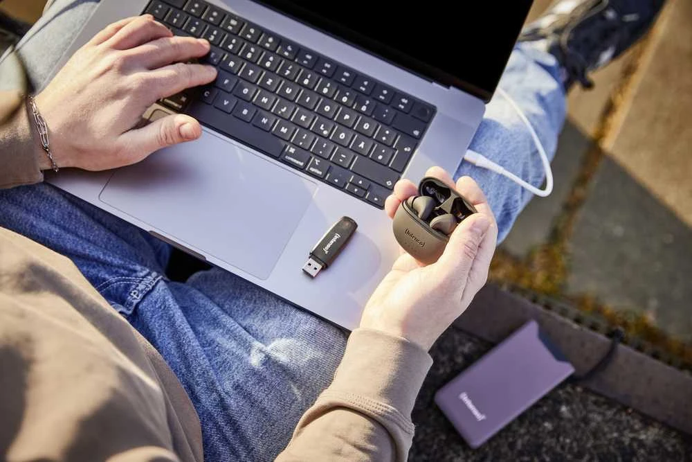 POWER BANK USB 10000MAH QC3.0 / PURPLE F10000 7332033 INTENSO