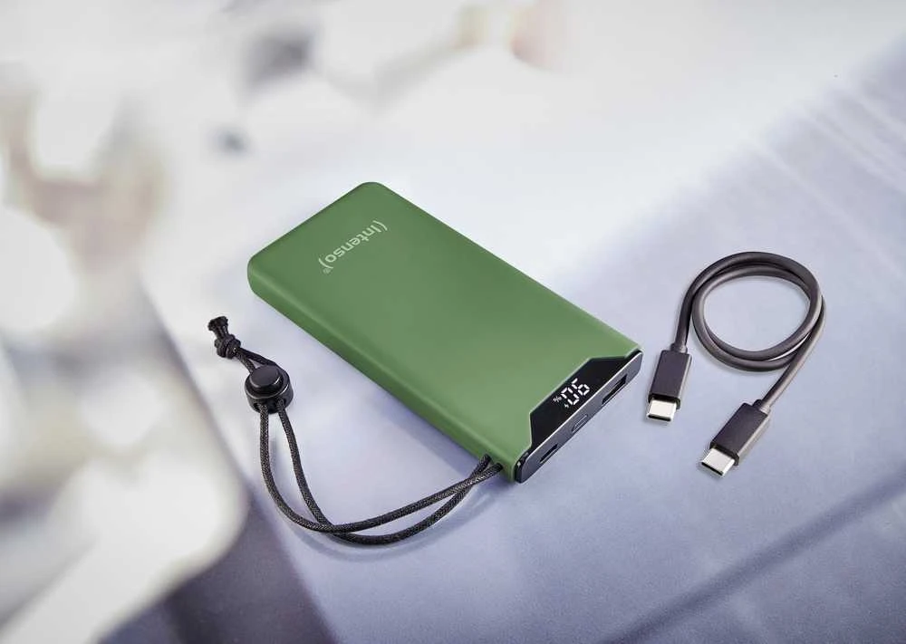 Powerbank Intenso F10000 10000 mAh Žalias (7332037)