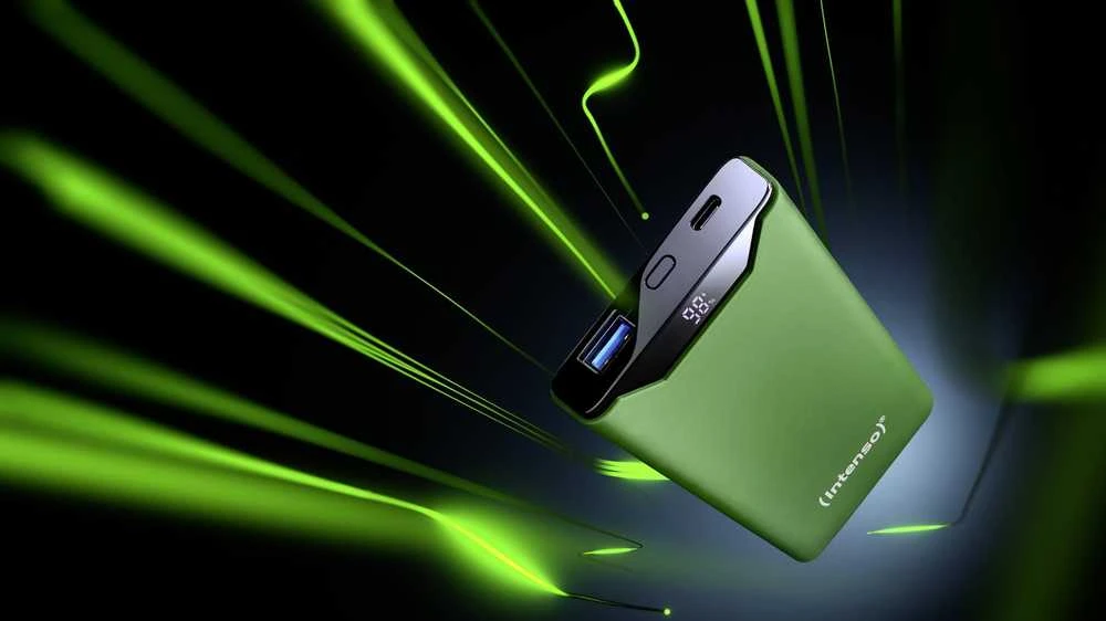 Powerbank Intenso F10000 10000 mAh Žalias (7332037)