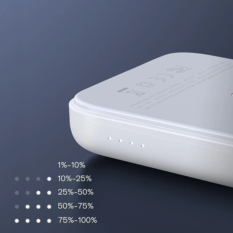 Išorinė baterija Power Bank Joyroom JR-W020 20W MagSafe 10000mAh balta