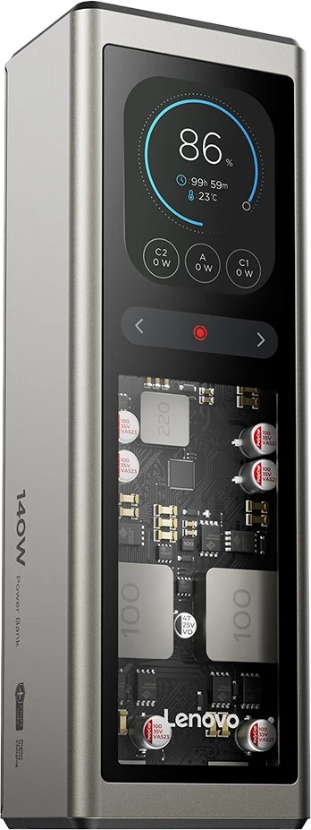 Lenovo | 140W Nešiojamas kompiuteris PowerBank | Gold Gray