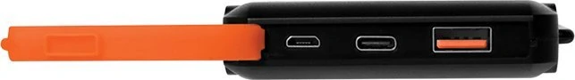 „Logilink“ saulės energija varoma išorinė baterija, 10000 mAh, žibintuvėlis, 2x USB-A QC ir 1x USB-C PD | PA0273