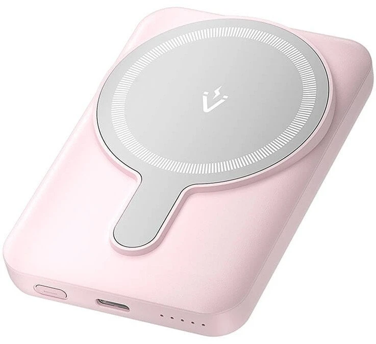Vention FHSP0 20W magnetinis 5000mAh maitinimo blokas (rožinis)