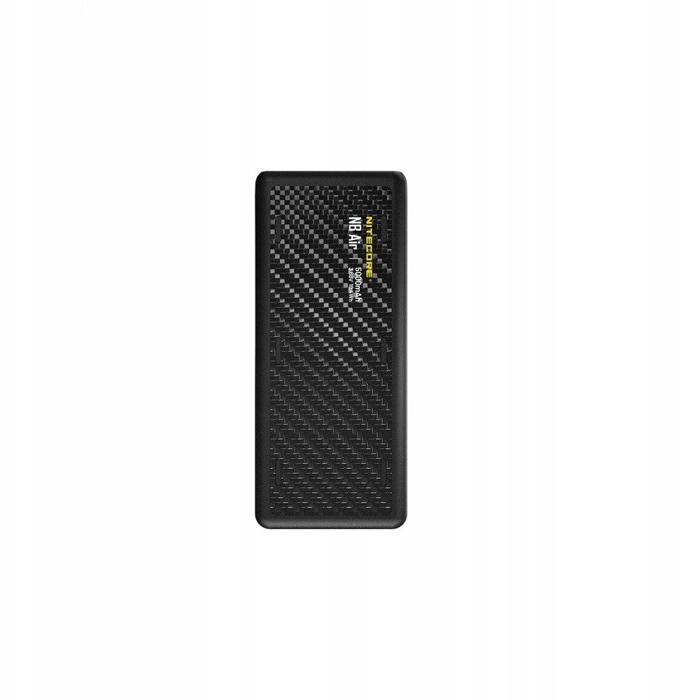 Nitecore NB Air itin lengvas ir plonas USB-C 5000mAh maitinimo blokas