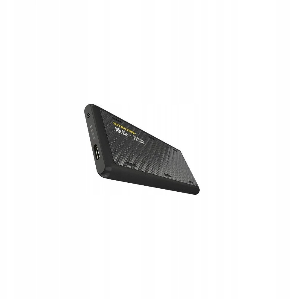 Nitecore NB Air itin lengvas ir plonas USB-C 5000mAh maitinimo blokas