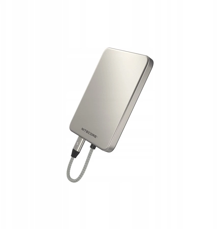 Nitecore Pocket 5 Pilkas USB-C 5000mAh maitinimo blokas
