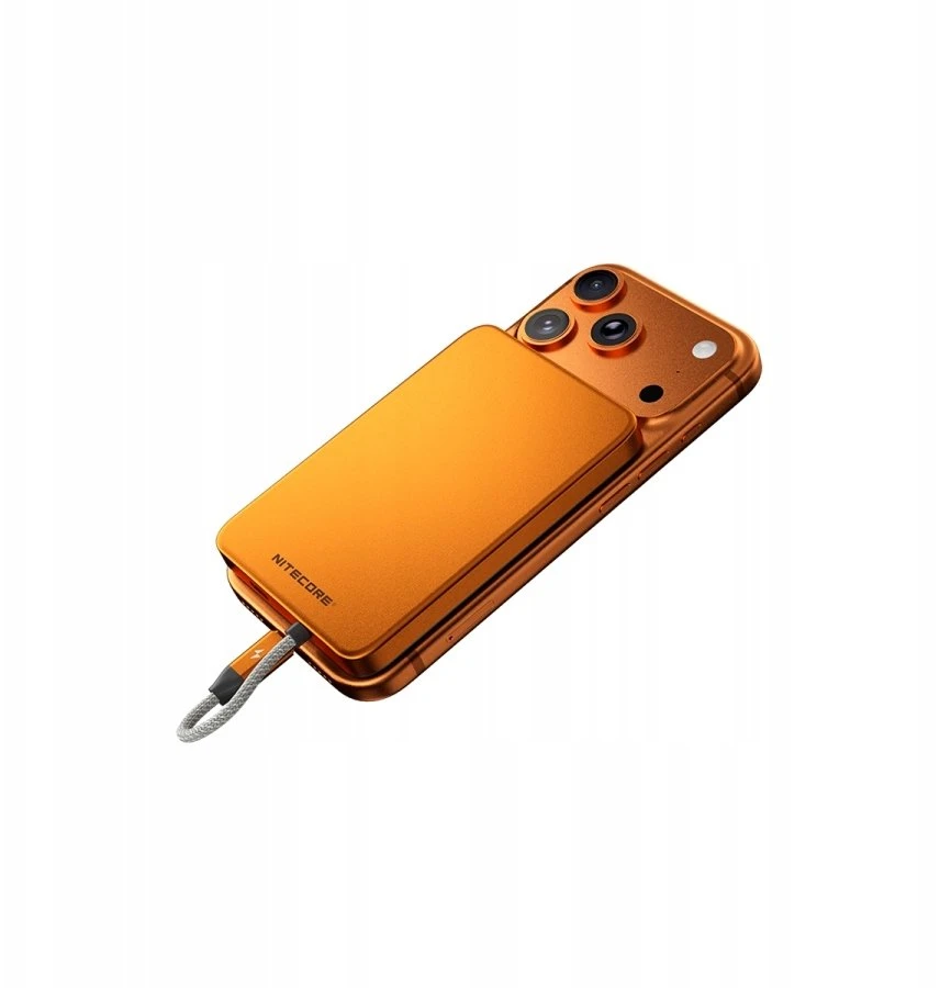 Nitecore Pocket 5 Oranžinis USB-C 5000mAh maitinimo blokas
