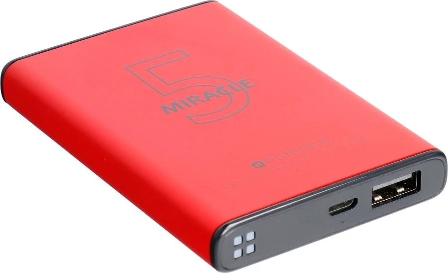 „Powerbank“ Partner Tele.com PURIDEA S12 5000 mAh, pilka