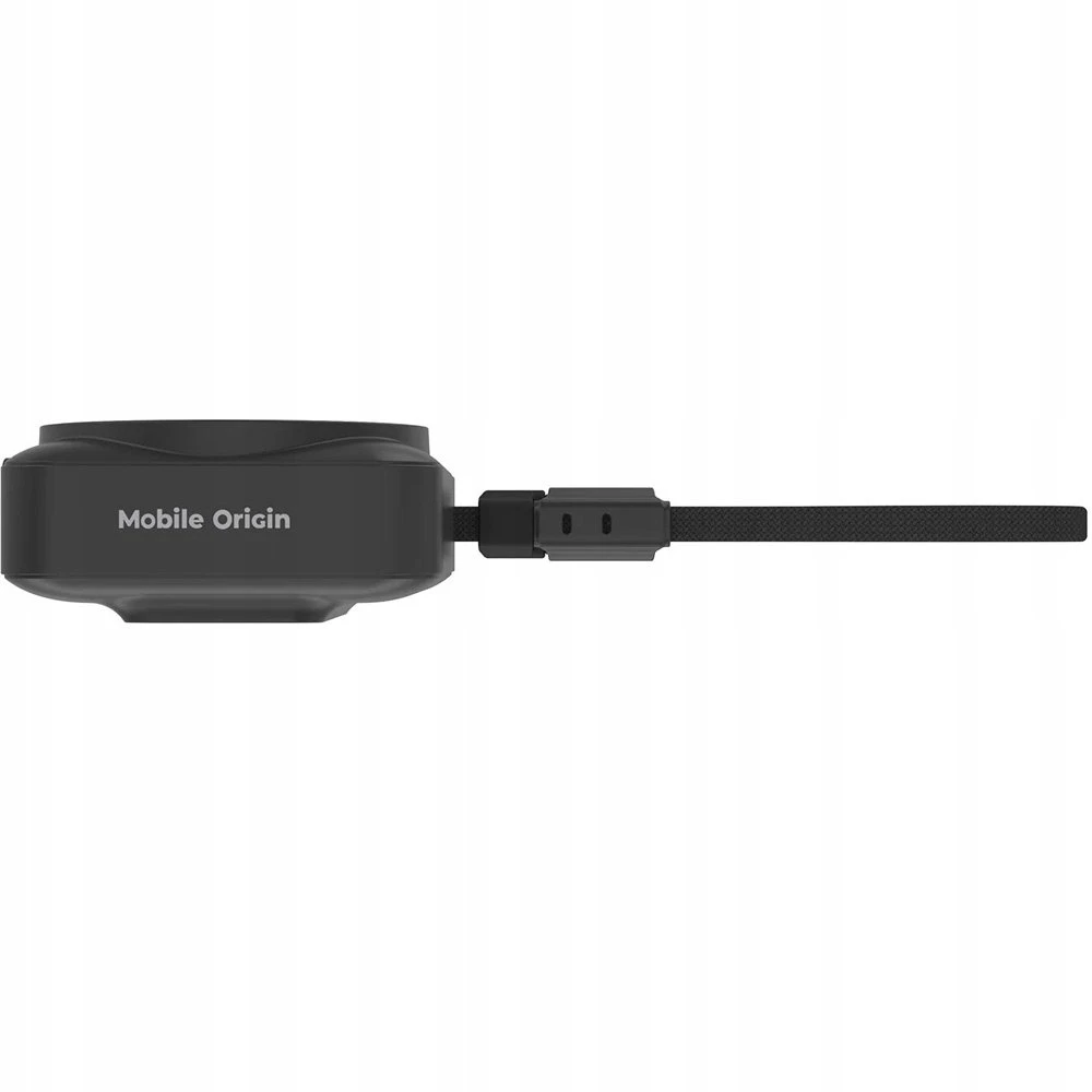 Pitaka Mobile Origin 10000 mAh Qi2 TFT ekranas pusiau kietas išorinis akumuliatorius PB19 – USB-C laidas juodas