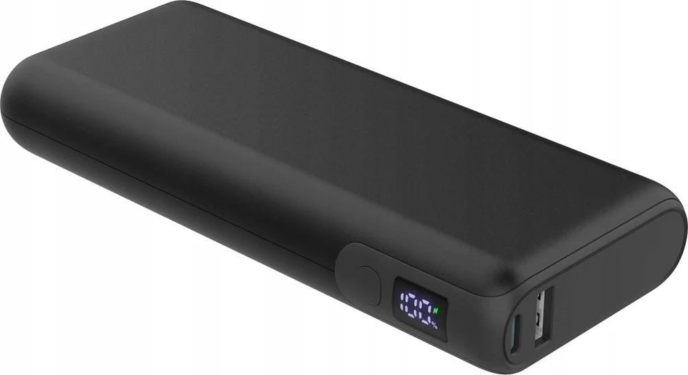 Powerbank Platinet 20000 mAh Juodas (PMPB20DL202B)