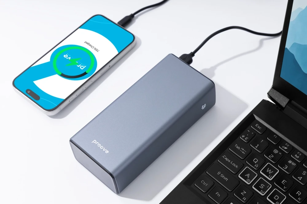 Nešiojamas įkroviklis PROOVE Guardian 30000 mAh