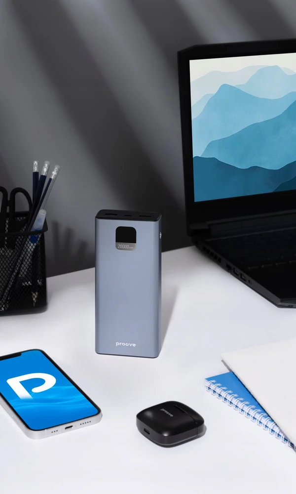 Nešiojamas įkroviklis PROOVE Guardian 30000 mAh
