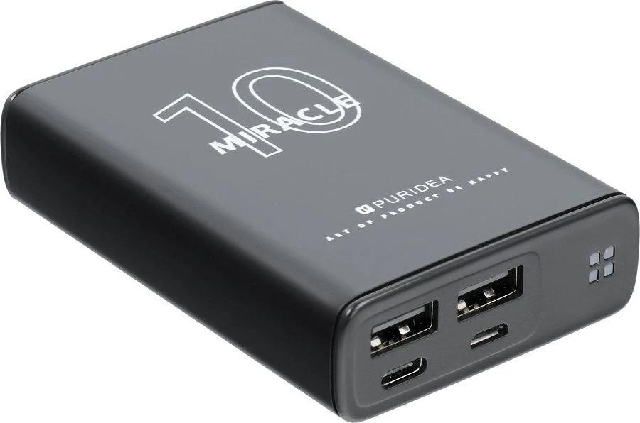 Powerbank Puridea S15 10000mAh Juodas