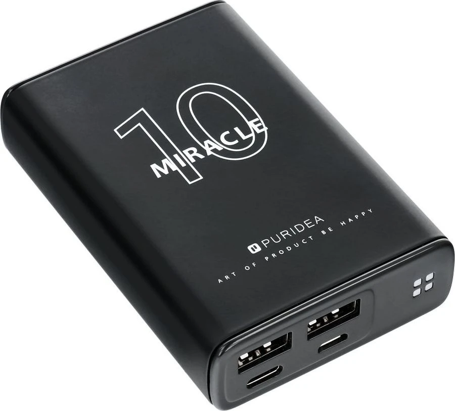 Powerbank Puridea S15 10000mAh Juodas