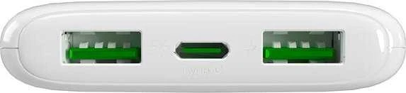 Powerbank Puro DAILY 10 PLUS 10000mAh 2x USBA / 1x USB-C 22,5W - balta