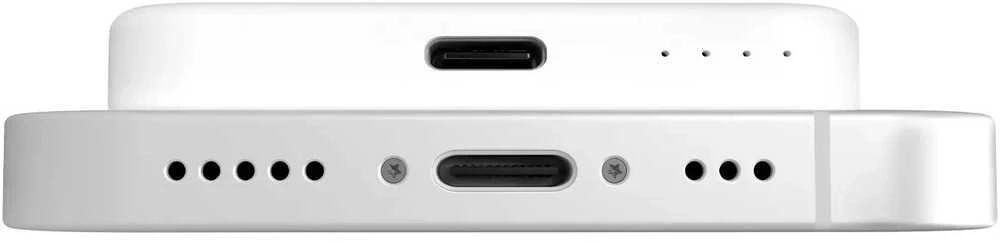 Nezatříděno Puro Elektrik Puro Slim Power Mag 4200mAh Power Bank with MagSafe USB-C - Baltas