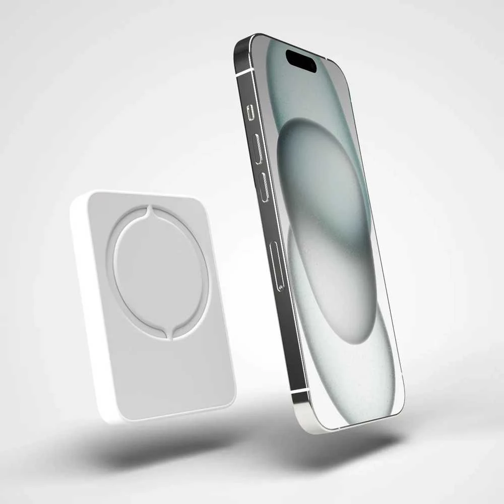 Nezatříděno Puro Elektrik Puro Slim Power Mag 4200mAh Power Bank with MagSafe USB-C - Baltas