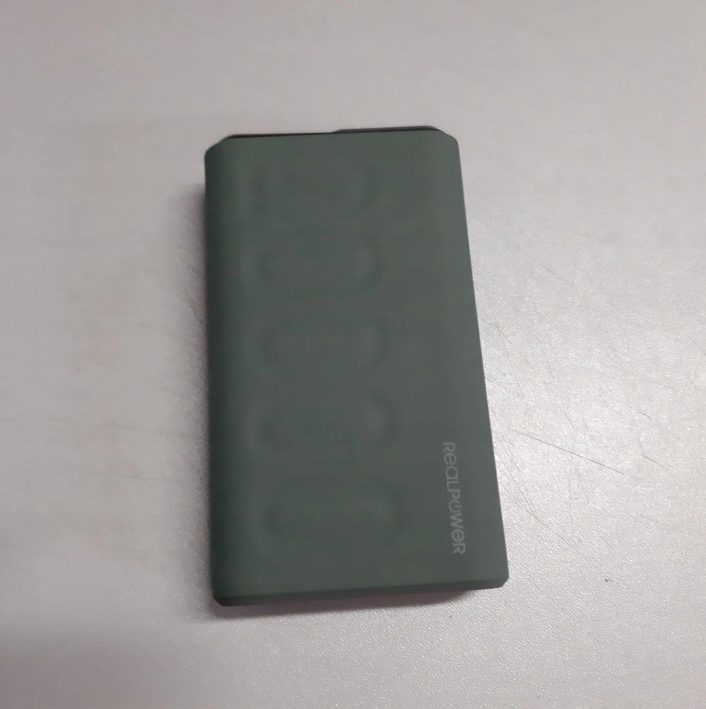 Carruzzo RealPower 333646 nešiojamasis įkroviklis 20000 mAh Žalia