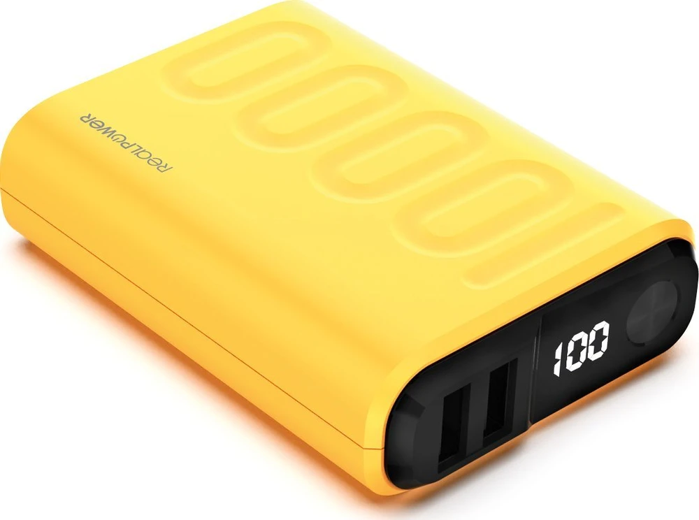 Realpower Carruzzo Ultron PB-10000 10000 mAh Geltona